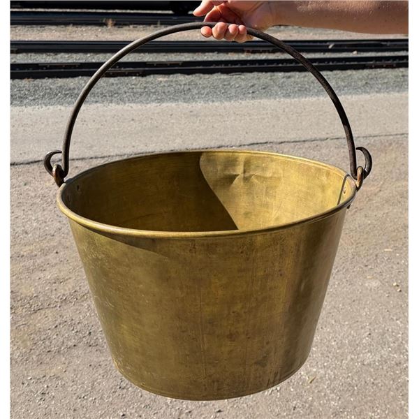 The American Brass Kettle Fur Trade Pail