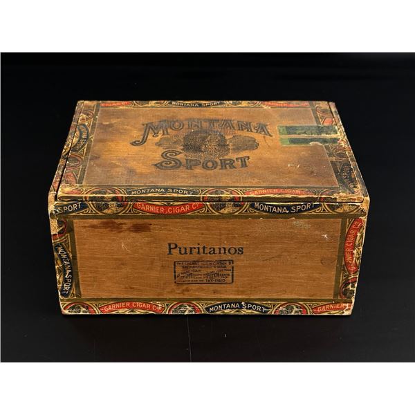 Charles Garnier Personal Montana Sport Cigar Box