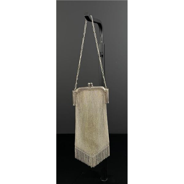 Whiting & Davis Mesh Flapper Purse