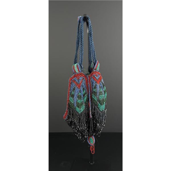 Art Deco Flapper Beaded Purse