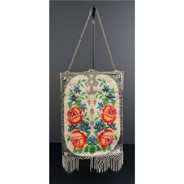 Art Deco Flapper Beaded Purse