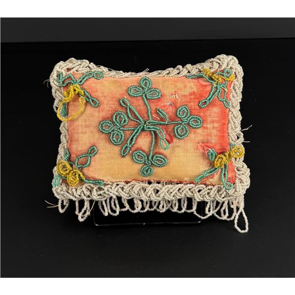 Iroquois Indian Beaded Whimsy Pillow Pincushion