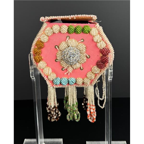 Iroquois Indian Beaded Whimsy Box
