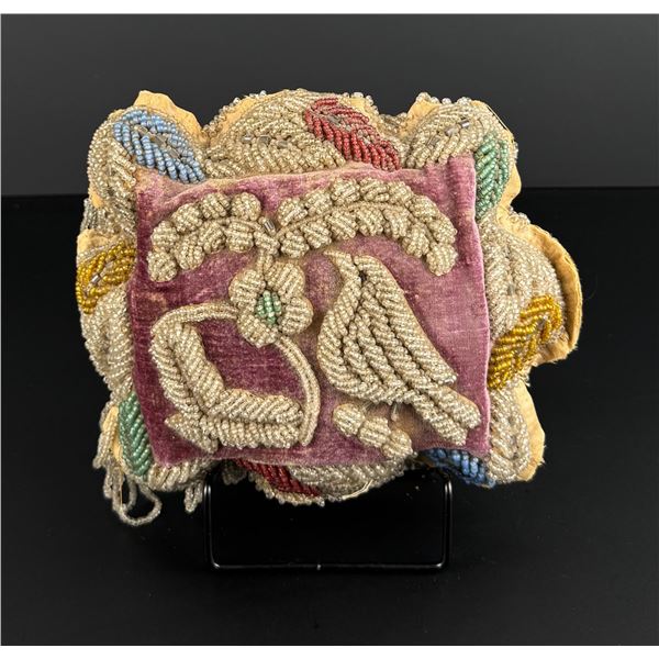 Iroquois Indian Beaded Whimsy Pin Cushion