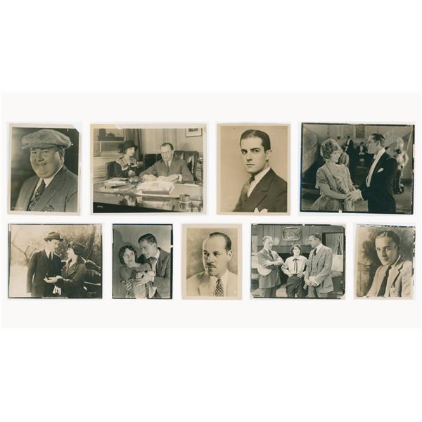 Group of Silent Film Actor Portrait & Still Photos