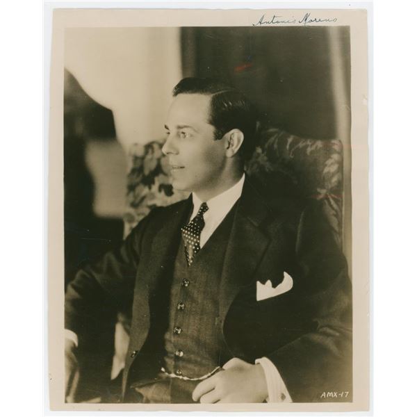 Antonio Moreno Signed Autographed Portrait Photo