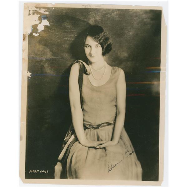 Eleanor Boardman Signed Autographed Portrait Photo