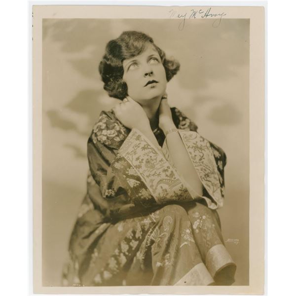 May McAvoy Signed Autographed Portrait Photo
