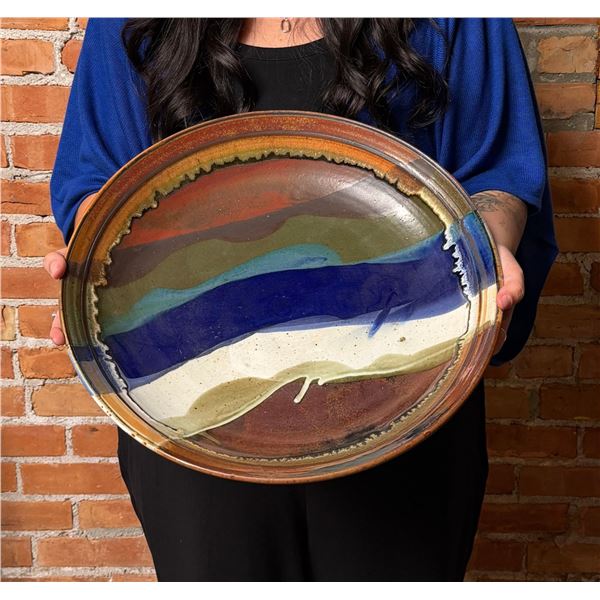 Robert Markle Montana Studio Pottery Charger