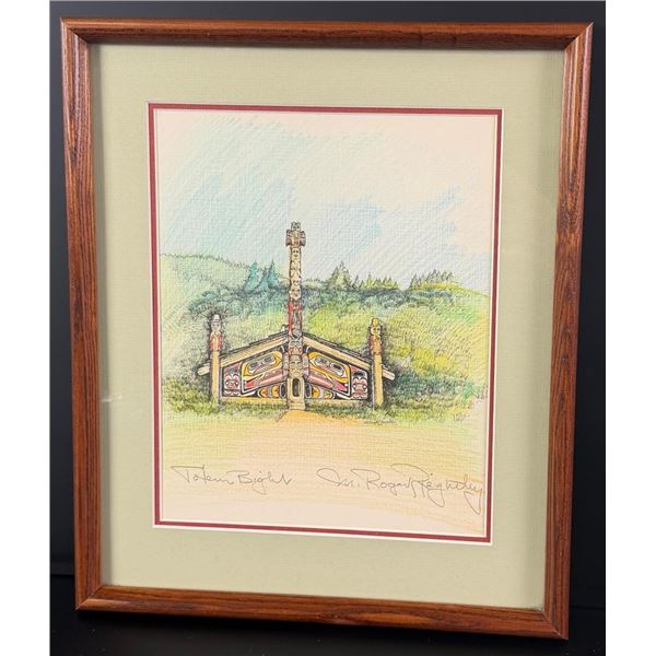 Marlene Rogers Reightly Totem Bight Drawing