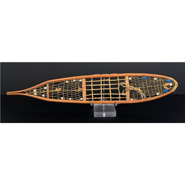Ojibwe Salesman Sample Indian Snowshoe