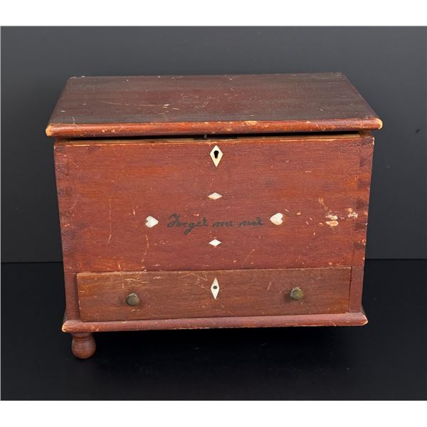 Pennsylvania Shaker Miniature Blanket Chest