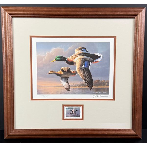 1995 Jim Hautman Federal Duck Stamp Print