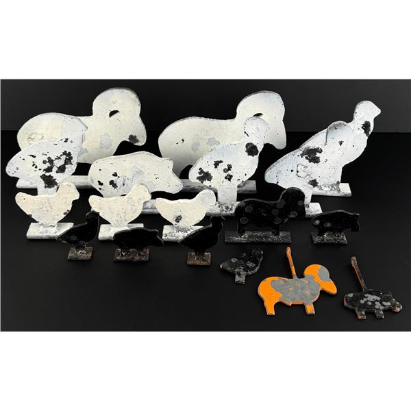 Cast Iron Carnival Silhouette Shooting Targets