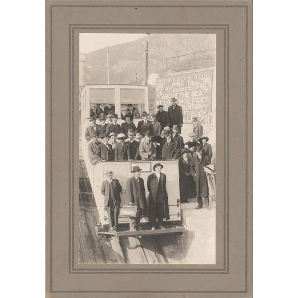 Mount Lowe Railway California Cabinet Photo