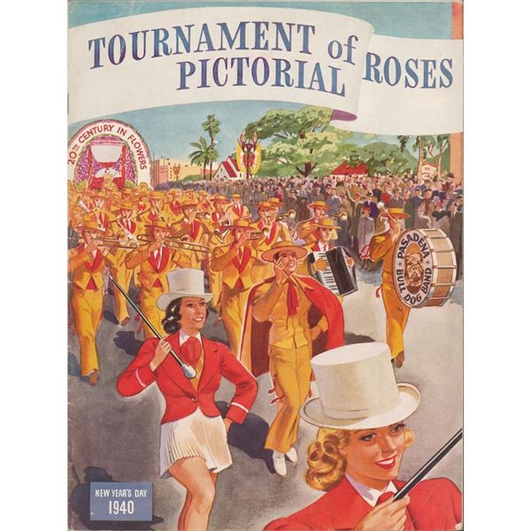 Pasadena California Tournament of Roses Program
