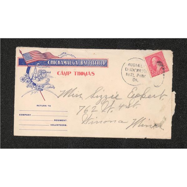 1898 Spanish American War Patriotic Cover