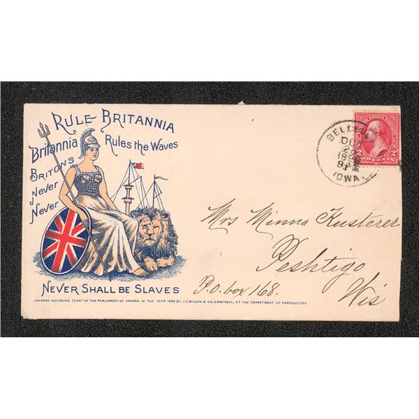 1898 Spanish American War Patriotic Cover
