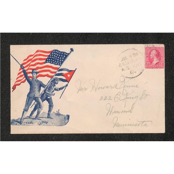 1898 Spanish American War Patriotic Cover