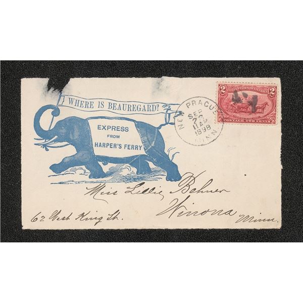 1898 Spanish American War Patriotic Cover