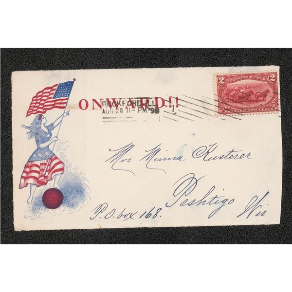 1898 Spanish American War Patriotic Cover