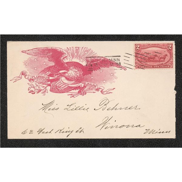1898 Spanish American War Patriotic Cover