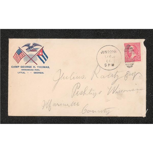 1898 Spanish American War Patriotic Cover