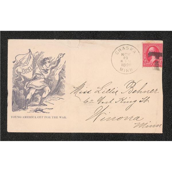1898 Spanish American War Patriotic Cover