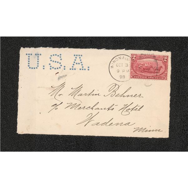 1898 Spanish American War Patriotic Cover