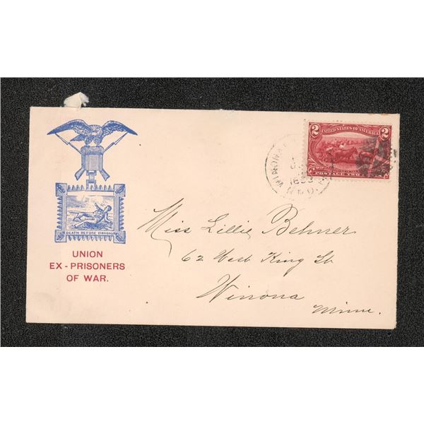 1898 Spanish American War Patriotic Cover