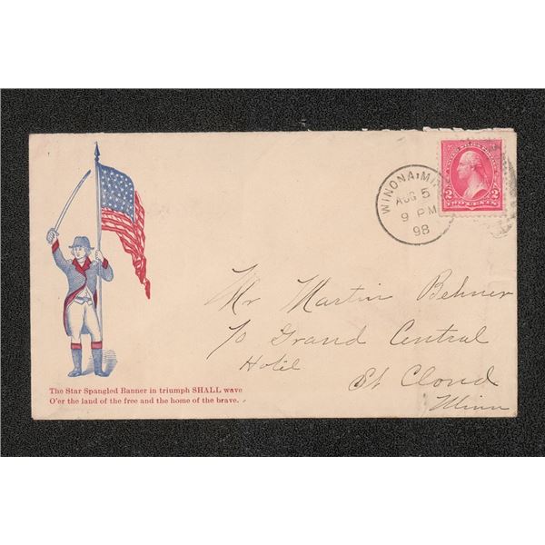 1898 Spanish American War Patriotic Cover