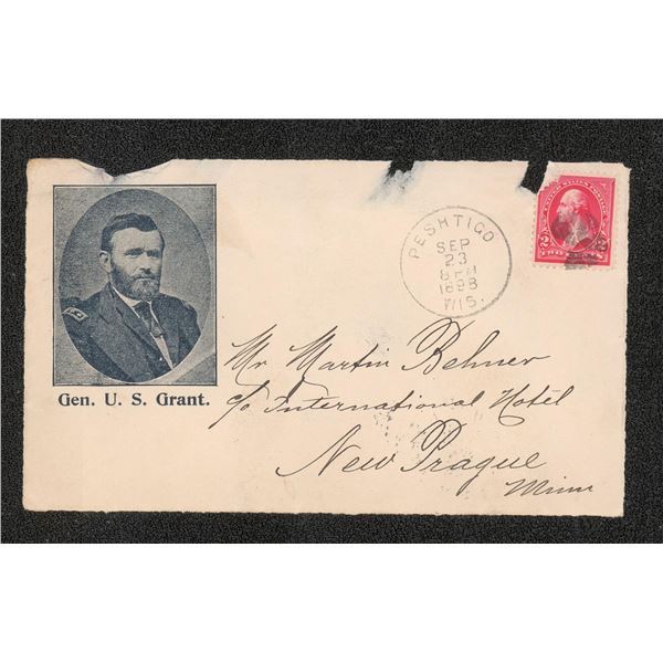 1898 Spanish American War Patriotic Cover