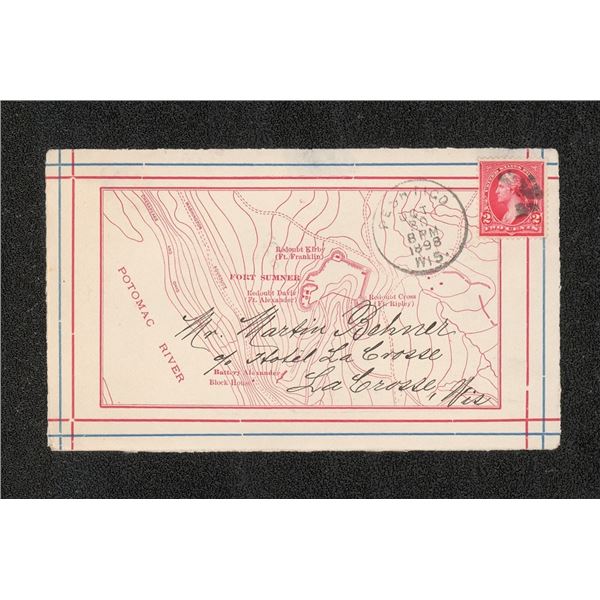 1898 Spanish American War Patriotic Cover