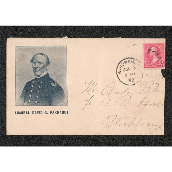 1898 Spanish American War Patriotic Cover
