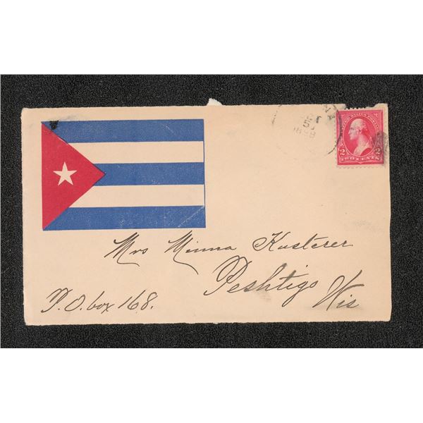 1898 Spanish American War Patriotic Cover