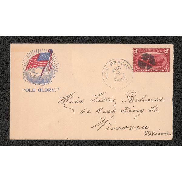 1898 Spanish American War Patriotic Cover