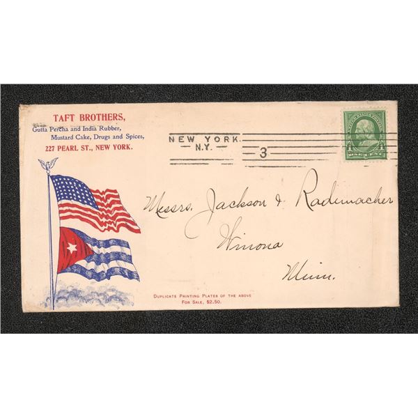 1898 Spanish American War Patriotic Cover
