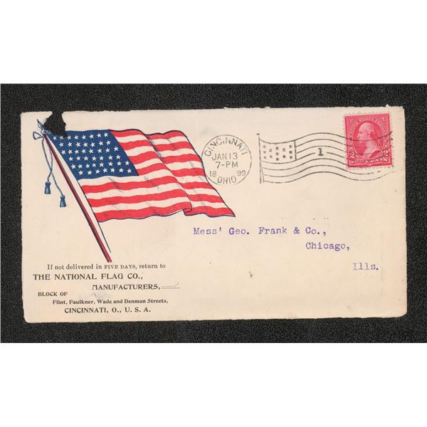 1899 Spanish American War Patriotic Cover