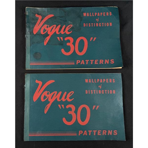 Vogue 30 Wallpapers of Distinction Pattern Books