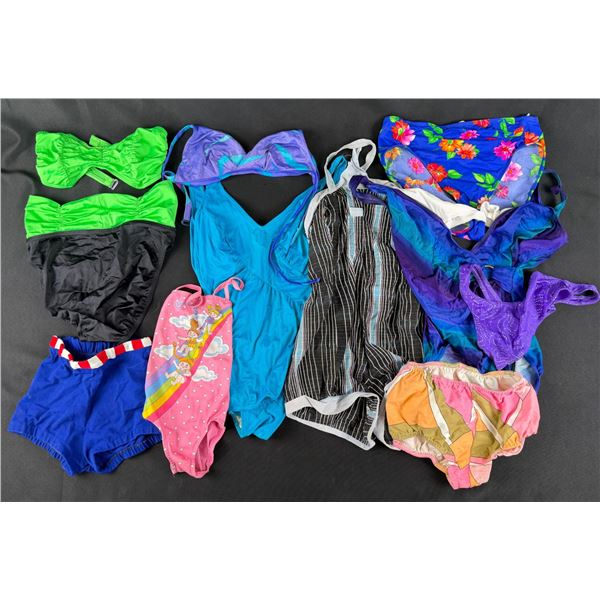 Collection of Vintage Bathing Suits Bikinis