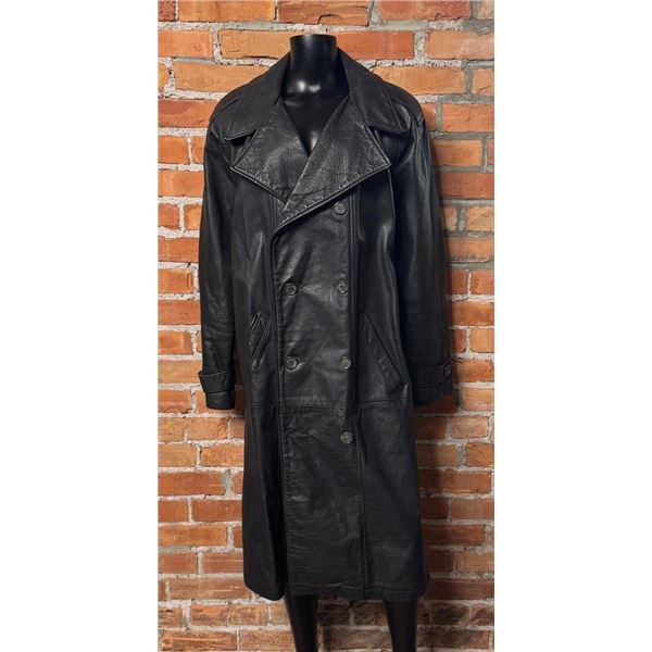 W.B. Place & Co Deerskin Leather Trenchcoat Jacket