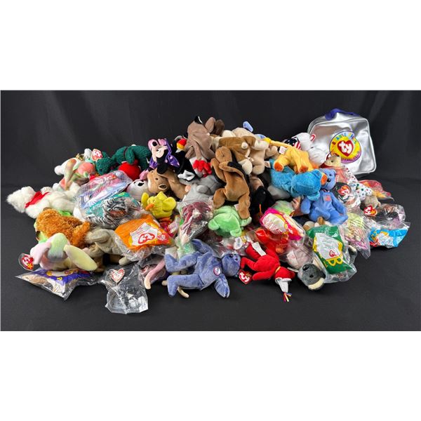 Large Collection of TY Beanie Babies
