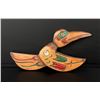Image 1 : Billy Robertson Northwest Coast Carved Raven
