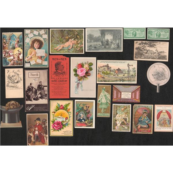 Collection of Victorian Trade Cards