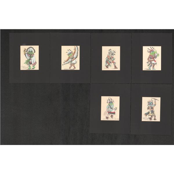 Carole Bourdo Kachina Dancer Serigraph Prints
