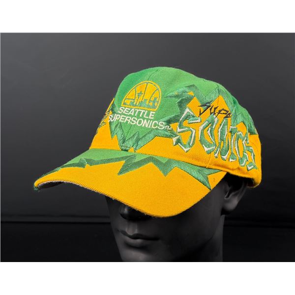Vintage Seattle Supersonics Drew Pearson Hat