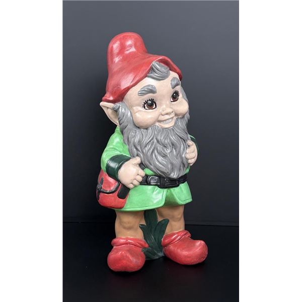 Mid Century Ceramic Garden Gnome