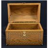 Image 3 : Custom Made Walnut Treasure Chest Lockbox Coffer