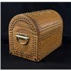 Image 6 : Custom Made Walnut Treasure Chest Lockbox Coffer
