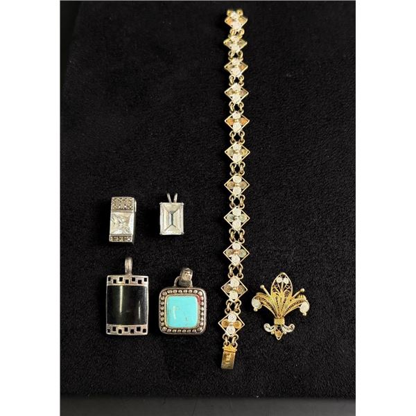 Collection of Sterling Silver Jewelry